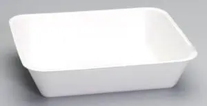 [921] Genpak 1022K #22K Supermarket Food Tray White