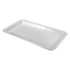 [925] Genpak 1025S #25S Supermarket Food Tray White