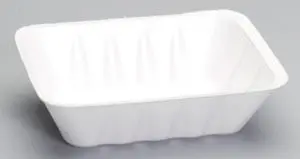 [929] Genpak 1042 #42 Supermarket Food Tray White