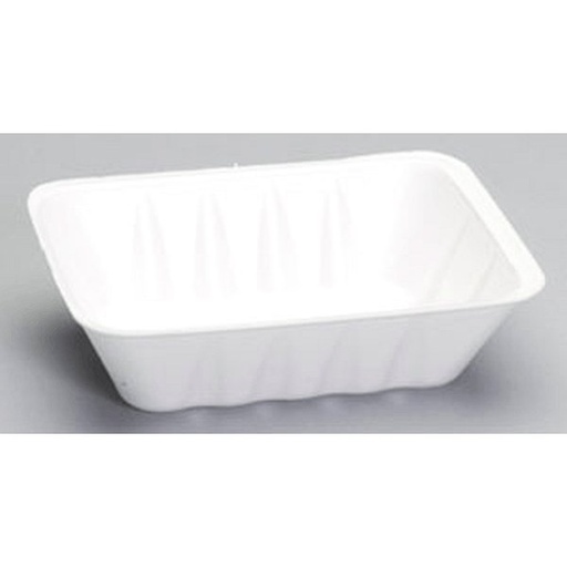 [929] Genpak 1042 #42 Supermarket Food Tray White