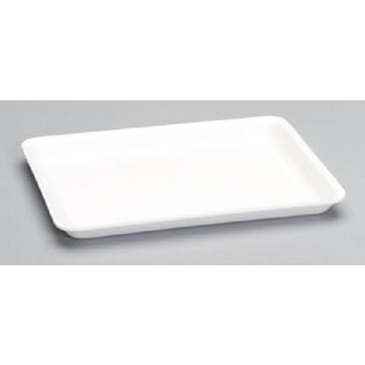 [883] Genpak TR09H #9H Heavy Supermarket Food Tray White
