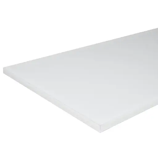 [2498] HDPE White Cutting Board 27.5 Inch x 60 Inch