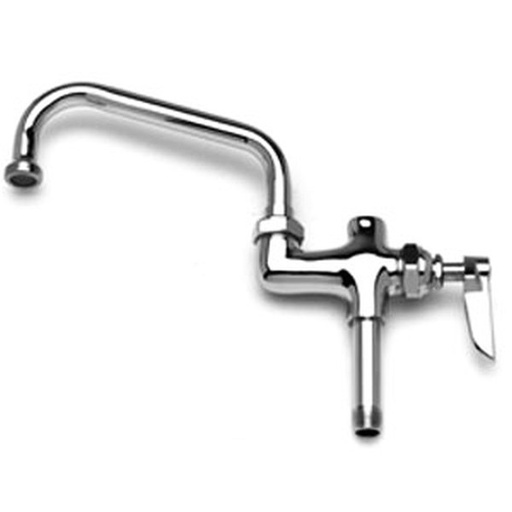 [2988] KTI AF-12 12" Stainless Steel Add-On Faucet