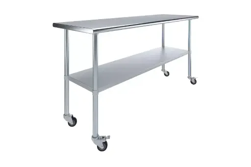 [2976] KTI SG-2472 24" x 72" Stainless Work Table