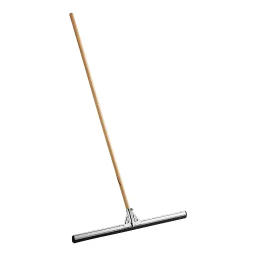 [768] MAGNOLIA C60 Floor Squeegee Stick 30 Inch Double Blade