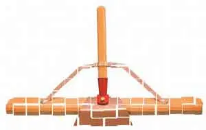 [3789] MAGNOLIA D60 60 Inch Heavy Duty Handle Brace