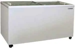 [3826] Metalfrio MSF52 CHEST FREEZER FLAT Glass 15cf