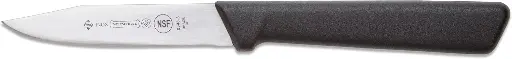 [2806] Mundial 0548-3 3" Paring Knife Black Plastic Handle