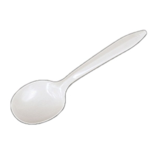 [3731] Netchoice 406416 Extra Heavy Weight Plastic Tea Spoon