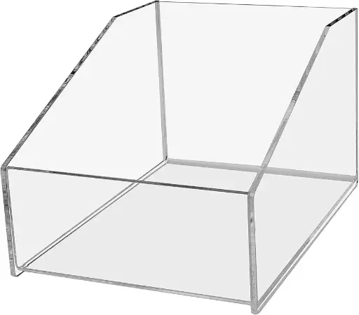 [2211] One Compartment Acrylic Bin 7" x 26"