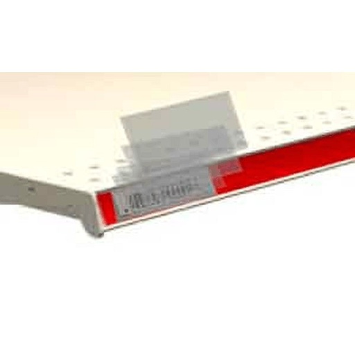 [276] PVC Strip Chips for Price Channel 3" x 1.25"