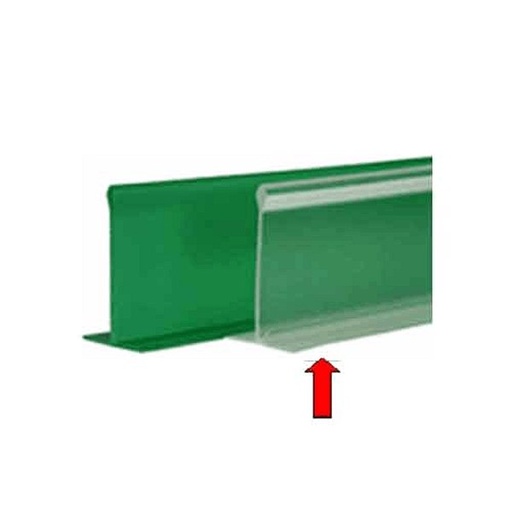 [2796] Plastic T Divider, Black 5" x 30"