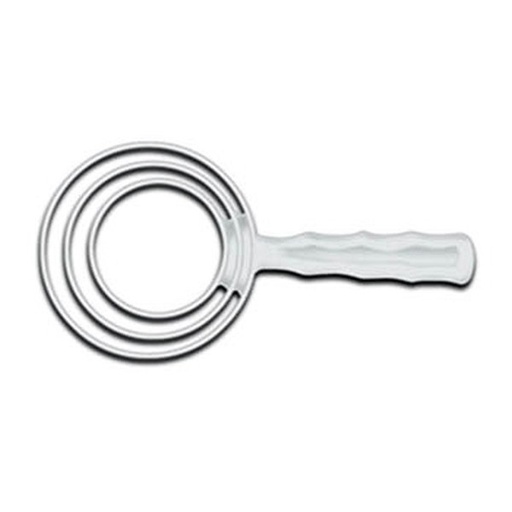 [522] Poly Bone Dust Scraper, Round