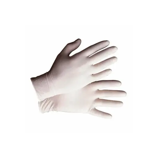 [784] Safety Zone GRDR-LG-1-T Lightly Powdered Latex Glove Large 5 Mil