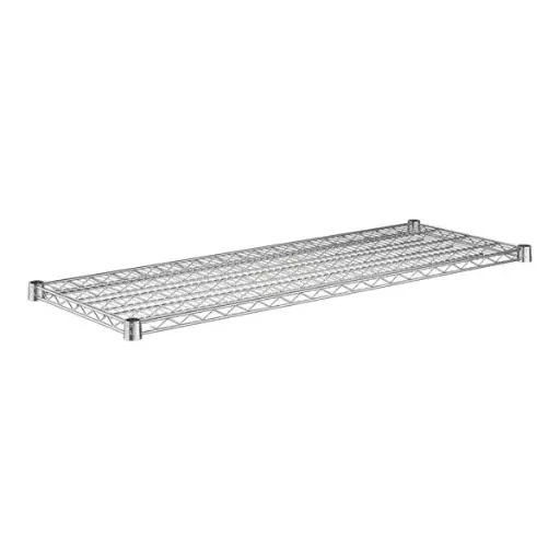 [2076] Solid Aluminum Shelf 18" x 48" Direct Hook-In