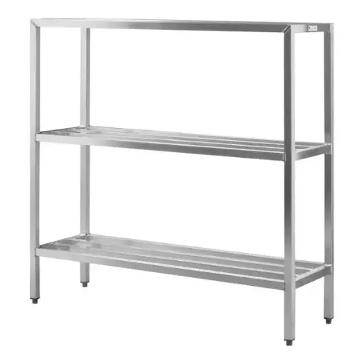 [2077] Solid Aluminum Shelf 20" x 48" Direct Hook-In