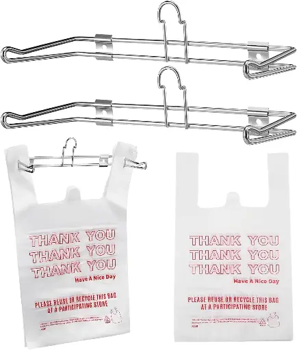 [112] T-Shirt Bag Dispenser 6" Wall Mount