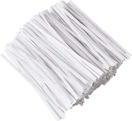 [8957] Twist Tie 3/16 X 3.5" White