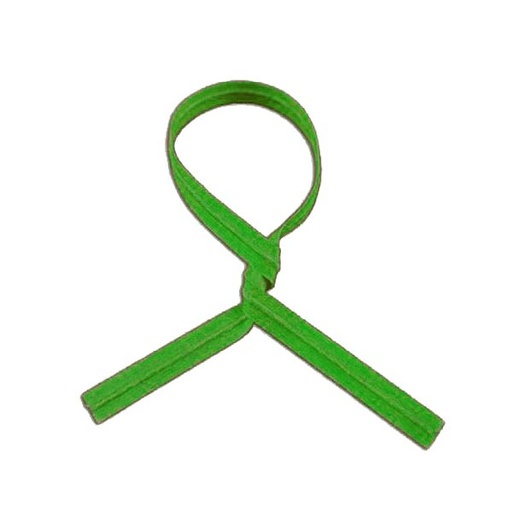 [8956] Twist Tie 3/16 X 4" Ties Green