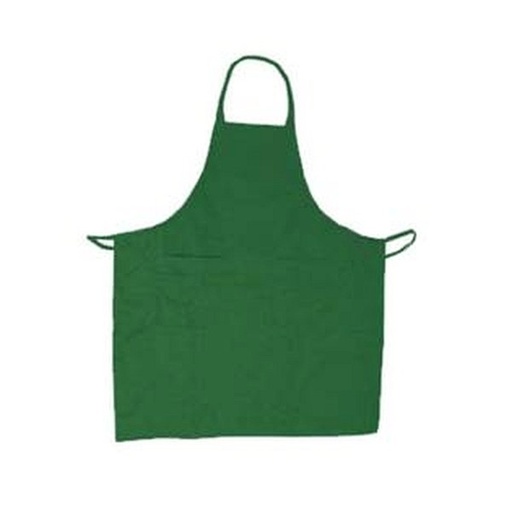 [4195] UPDATE BAP-GR Cotton Apron 33" x 28" Green
