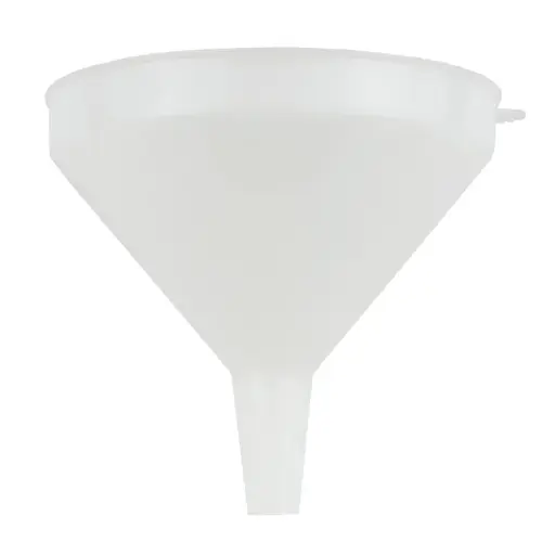 [3361] UPDATE FPW-5 16 Oz. High Density White Plastic Funnel