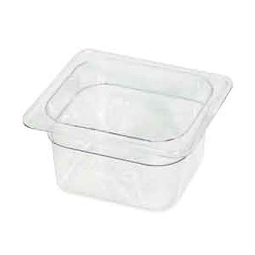 [4188] UPDATE PCP-164 SIXTH SIZE Food Pans Clear 2 qt
