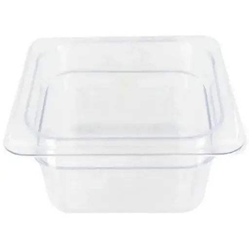 [4188] UPDATE PCP-164 SIXTH SIZE Food Pans Clear 2 qt