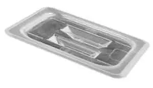 [4187] UPDATE PCP-33LDC Economy Third Size Food Pans SOLID