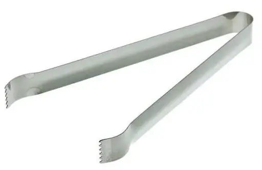 [4847] UPDATE PT-9 9" Heavy Duty Stainless Steel Pom Tongs