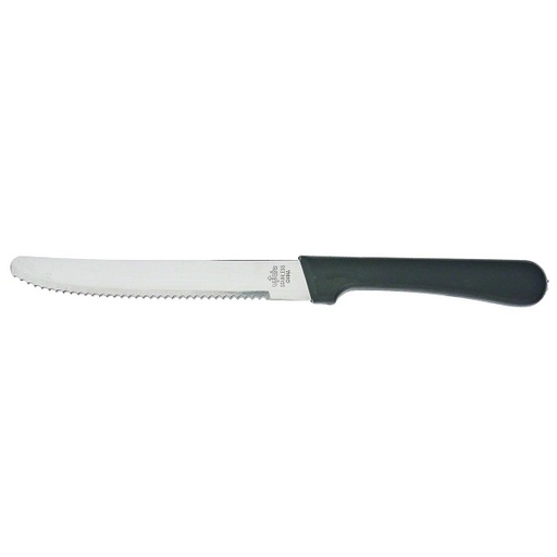 [1946] UPDATE SK-20P 5" Round Tip Steak Knife Black Handle