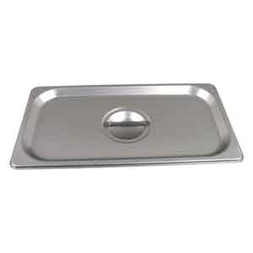 [1431] UPDATE STP-33LDC Third Size Stainless Pans Solid Cover