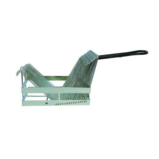 [1555] UPDATE TOBK-18PH Tostada Fryer Basket 18"