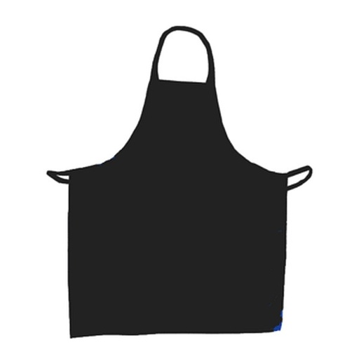 [3340] UPDATE WAP-BK Waist Apron 12" x 23" Black