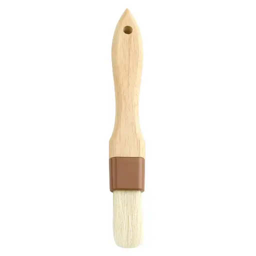 [6265] UPDATE WPBB-10 1" Pastry Brush Wood Handle
