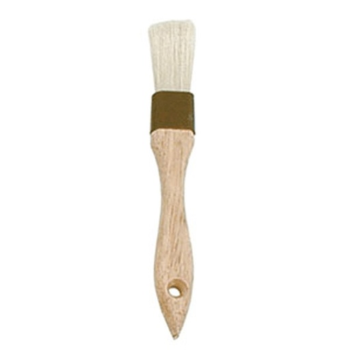 [6265] UPDATE WPBB-10 1" Pastry Brush Wood Handle