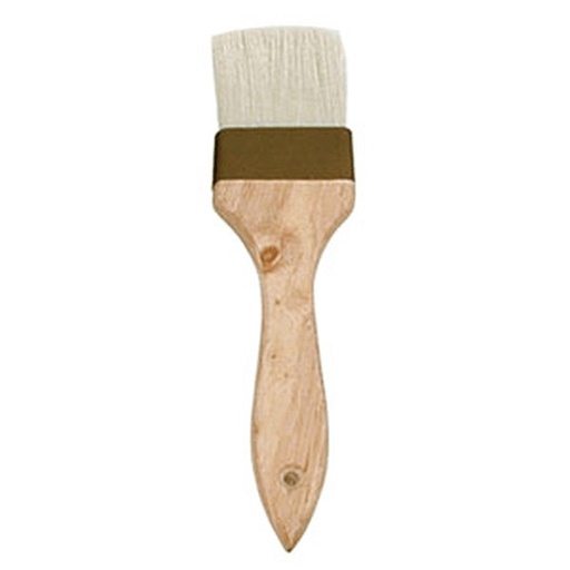 [6268] UPDATE WPBB-20 2" Pastry Brush Wood Handle