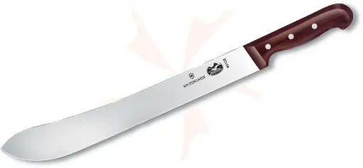 [9653] Victorinox 40138 14" Butcher Knife Rosewood