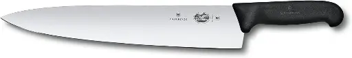 [2813] Victorinox 40522 12" Chef Knife Black Fibrox Handle