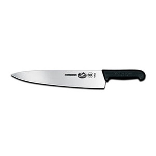[2813] Victorinox 40522 12" Chef Knife Black Fibrox Handle