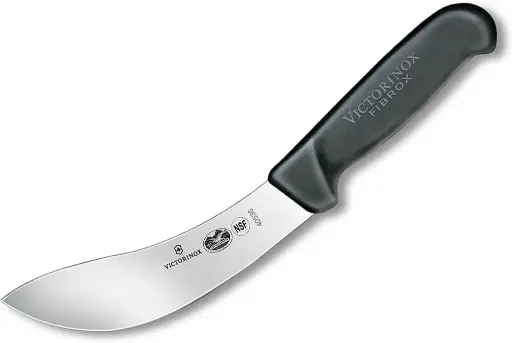 [4161] Victorinox 40536 6" Beef Skinning Knife Black
