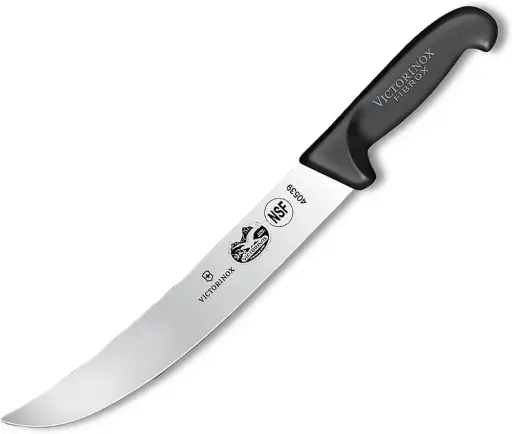 [3413] Victorinox 40539 10" Curved Cimeter Knife Black