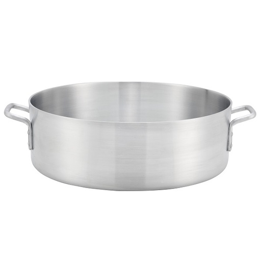 [2223] WINCO ALB-35 Heavy Aluminum Brazier Pot 35 qt
