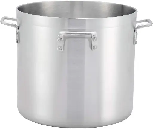 [5263] WINCO ALHP-120H 120 Qt Stock Pot with 4 handles