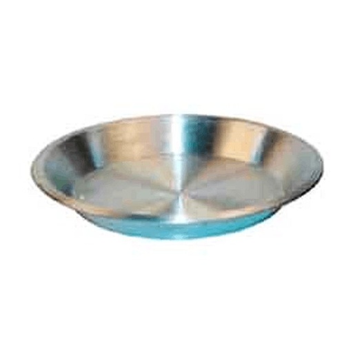 [4115] WINCO APPL-9 9" Aluminum Round Pie Pan