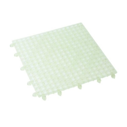 [5241] WINCO BML-12C Bar Mat Interlocking 12 X 12 inch. Clear
