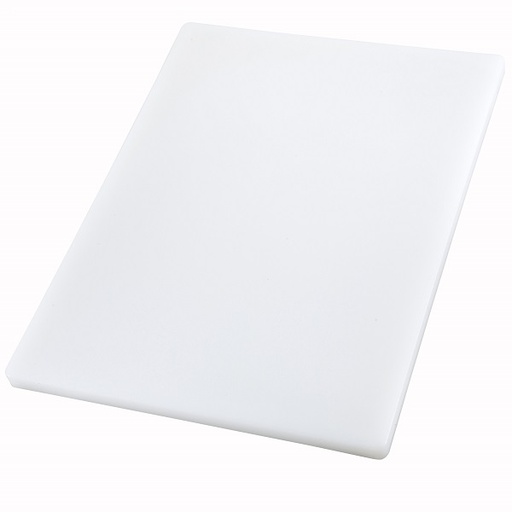 [2783] WINCO CBWT-1824 24" x 18" White Cutting Board