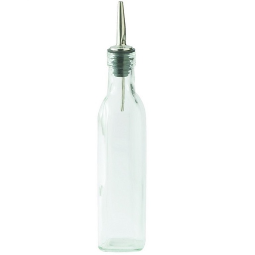 [5206] WINCO GOB-8S Oil/Vinegar Cruet Set of 2 with Rack