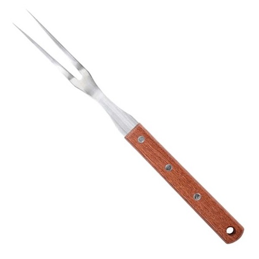[6812] WINCO KPF-612 6 1/2" Pot Fork Wood Handle