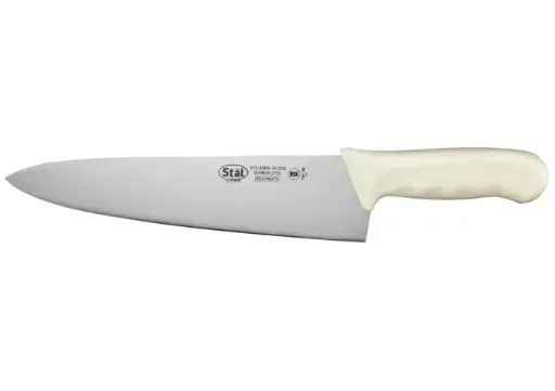 [3891] WINCO KWH-7 10" Cook Knife White Handle