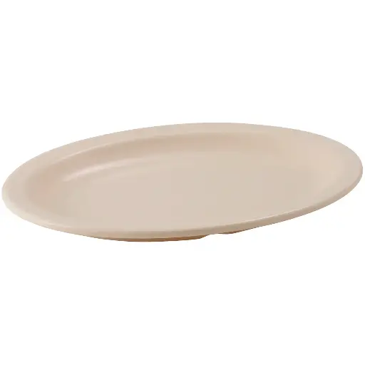 [5402] WINCO MMPO-96 Oval Platter 9" Tan